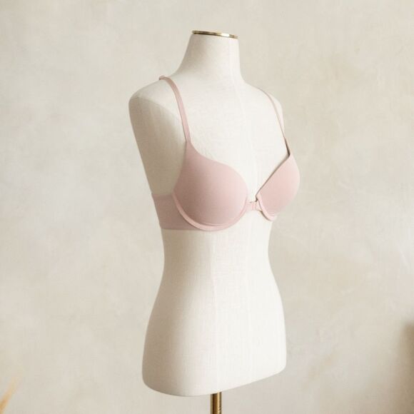Victoria's Secret Light Pink Front Closure Racerback Underwire Bra‎ size 32C - Picture 1 of 8